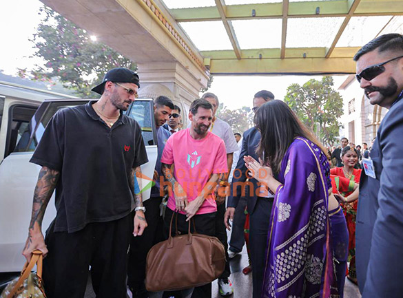 Photos: Lionel Messi snapped at The Leela Palace in New Delhi Photos: Lionel Messi snapped at The Leela Palace in New Delhi
