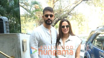 Photos: Neha Dhupia and Angad Bedi snapped in Bandra