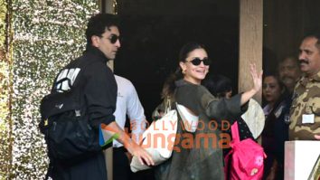 Photos: Ranbir Kapoor, Alia Bhatt and Ram Charan snapped at Kalina airport