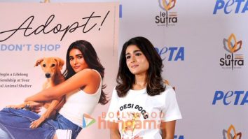 Photos: Shalini Pandey snapped at PETA India’s pro-adoption campaign