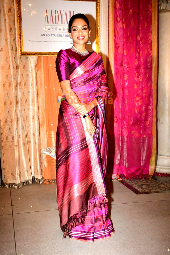 photos sobhita dhulipala snapped attending the aadyam handmade event in bkc 3