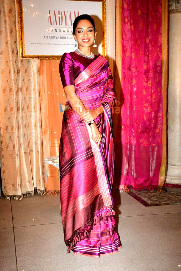 photos sobhita dhulipala snapped attending the aadyam handmade event in bkc 5