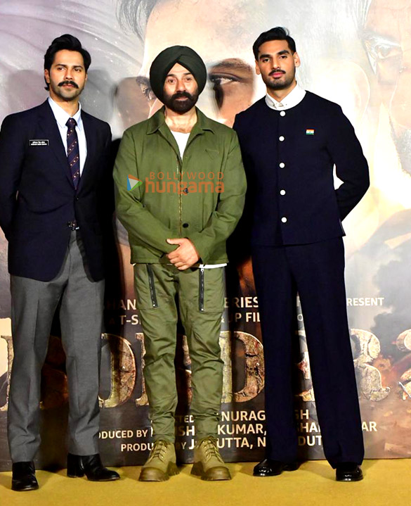 photos sunny deol varun dhawan ahan shetty and others grace the trailer launch of border 2 320 6