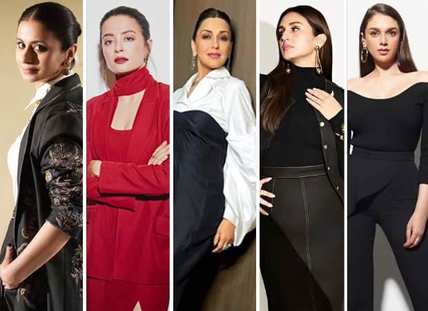 From power blacks to polished coats: Rasika Dugal, Surveen Chawla, Sonali Bendre, Huma Qureshi & Aditi Rao Hydari redefine winter glamour