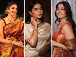 Birthday special: How Rukmini Vasanth makes classic sarees feel fresh and modern