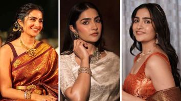 Birthday special: How Rukmini Vasanth makes classic sarees feel fresh and modern