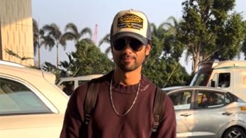 Shahid Kapoor’s dashing airport look