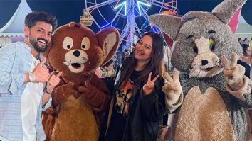 Sonakshi Sinha and Zaheer Iqbal turn ‘Tom & Jerry’ on holiday; leave fans in splits with playful post