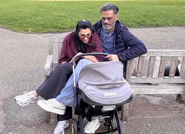 Suniel Shetty celebrates 43 years with wife Mana, shares family moment with granddaughter