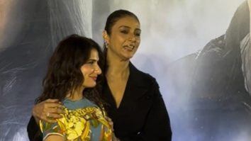 Tabu & Fatima Sana Saikh had a reunion after Chachi 420