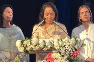 Hema Malini gets emotional while remembering Dharmji