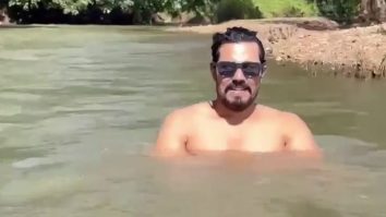 Randeep Hooda enjoying nature