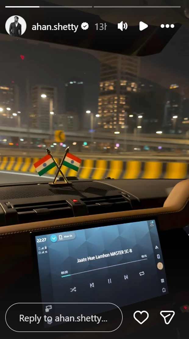 Ahan Shetty teases soul-stirring ‘Jaate Hue Lamhon’ from Border 2; fans get a glimpse of the film’s emotional core