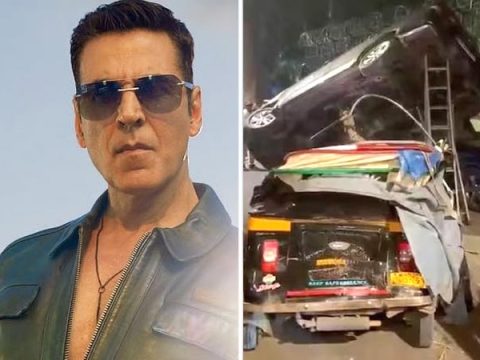 Akshay Kumar’s convoy vehicle involved in freak chain collision in Juhu