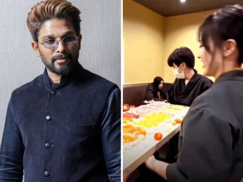 Allu Arjun gets a unique Sushi tribute in Japan; video from restaurant goes viral Allu Arjun gets a unique Sushi tribute in Japan; video from restaurant goes viral