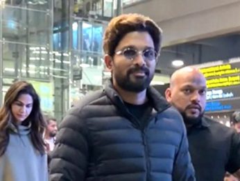 Allu Arjun’s arrival in Mumbai