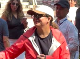 Amrita Arora spotted post voting