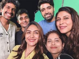 “Best team,” says Mrunal Thakur as she completes shooting for Dacoit