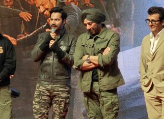 Border 2’s ‘Ghar Kab Aaoge’ song launch at Longewala-Tanot: Varun Dhawan’s patriotic speech leads to a frenzy among jawans; actors mouths massy dialogue from sequel, “Iss baar hum border mein ghusenge nahin, hum border hi badal lenge!”