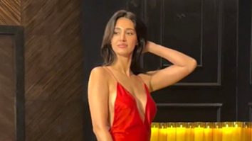 Dripping elegance in red! Disha Patani at Nupur & Stebin Ben’s reception