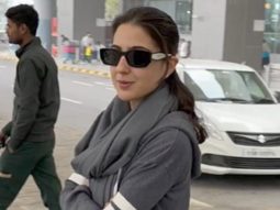 Looks like it’s actually cold in Mumbai! Sara Ali Khan