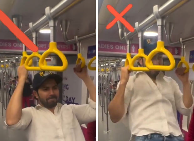Mumbai Metro issues public advisory over a viral video of Varun Dhawan playfully ‘hanging’ in the metro: ‘Hang out, but don’t hang there’