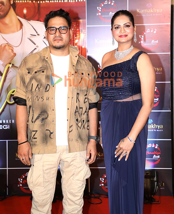 photos ganesh acharya pooja chopra and others snapped at launch of poonam jhas party anthem maza le le 2