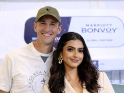 Photos: Kashika Kapoor meets Kevin Pietersen at the ICC T20 World Cup