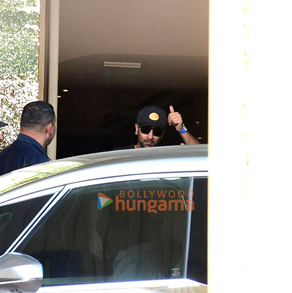 Photos: Ranbir Kapoor and Virat Kohli snapped at Kalina airport