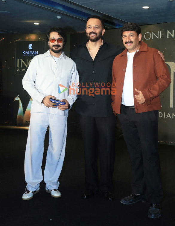 photos rohit shetty aanand l rai and others snapped at indian national cine academy event 3