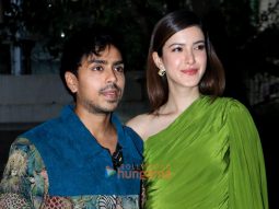 Photos: Shanaya Kapoor and Adarsh Gourav snapped promoting Tu Yaa Main