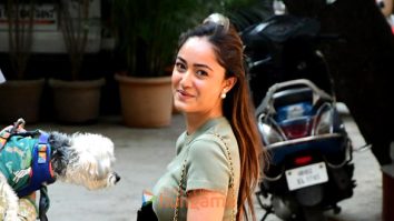 Photos: Tridha Choudhary spotted outside a salon in Bandra