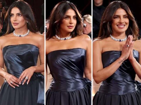 Priyanka Chopra marks third appearance at the Golden Globes 2026 as presenter in custom Dior outfit