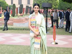 Samantha Ruth Prabhu attends Republic Day At-Home reception at Rashtrapati Bhavan