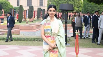 Samantha Ruth Prabhu attends Republic Day At-Home reception at Rashtrapati Bhavan