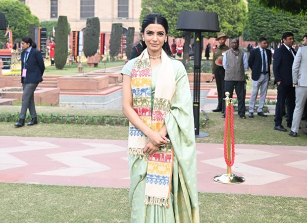 Samantha Ruth Prabhu attends Republic Day At-Home reception at Rashtrapati Bhavan
