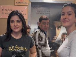 Shanaya Kapoor spotted with her mom Maheep Kapoor in the city