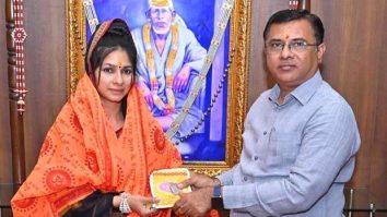 Tanishaa Mukerji adds a spiritual touch to 2026 as she visits Shirdi Sai Baba Temple; shares photos