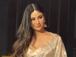 Uff so pretty! Mouni Roy poses for paps at Nupur & Stebin Ben’s reception