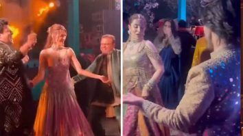 Kriti Sanon dances to ‘Lollipop’ with Varun Sharma at the star-studded sangeet of sister Nupur Sanon and Stebin Ben in Udaipur; watch