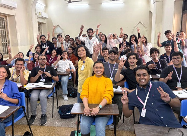 Rani Mukerji revisits her Hichki classroom at St Xavier's College during Mardaani 3 promotions
