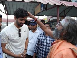 Adivi Sesh visits Bhadrakali Temple as Dacoit promotions begin with first song launch
