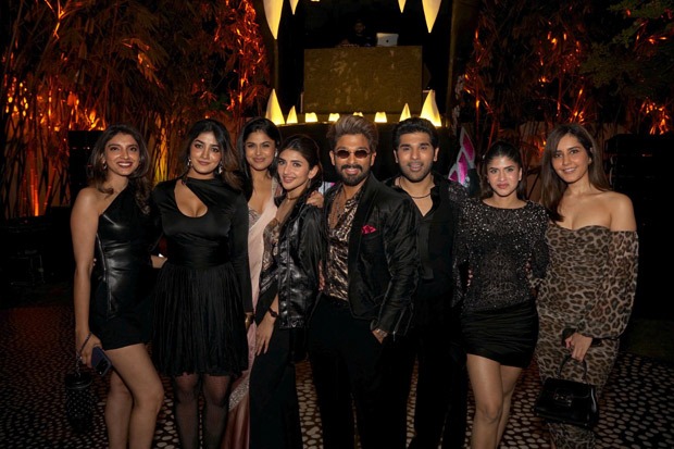 Allu Arjun throws lavish pre-wedding cocktail bash for Allu Sirish and Nayanika Reddy at Hyderabad farmhouse; Ram Charan and others attend