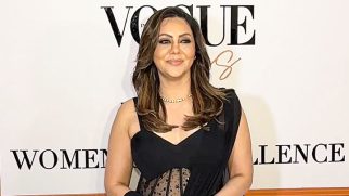 Gauri Khan looks mesmerising in a black saree