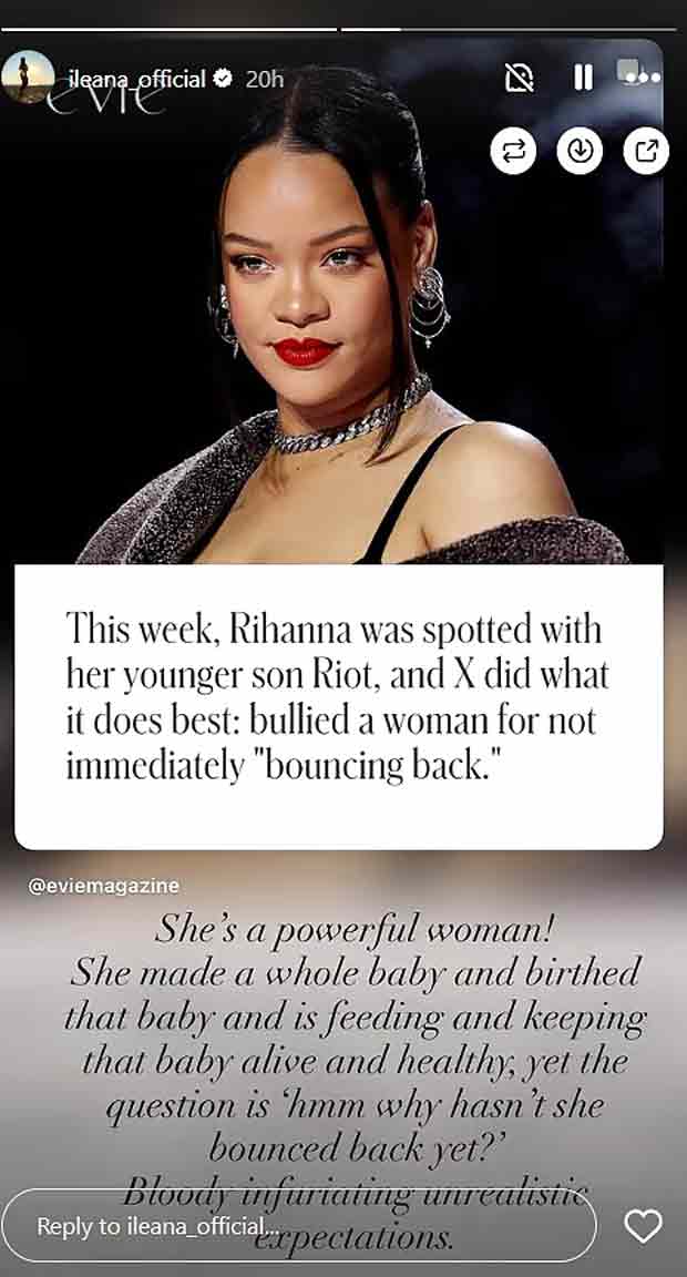 Ileana D’Cruz SLAMS trolls targeting Rihanna’s post-pregnancy body: “Bloody infuriating unrealistic expectations”