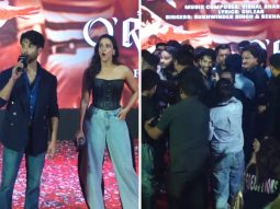 O’Romeo song launch: Shahid Kapoor, Triptii Dimri STUNNED as fans storm the stage to dance on ‘Paan Ki Dukaan’; bouncers save the day; Shahid’s quotes steal the show – “During promotions, roz Shendi lagti hai…roz DARR lagta hai…”