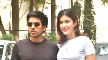 Photos: Adarsh Gourav and Shanaya Kapoor spotted promoting their film ‘Tu Yaa Main’