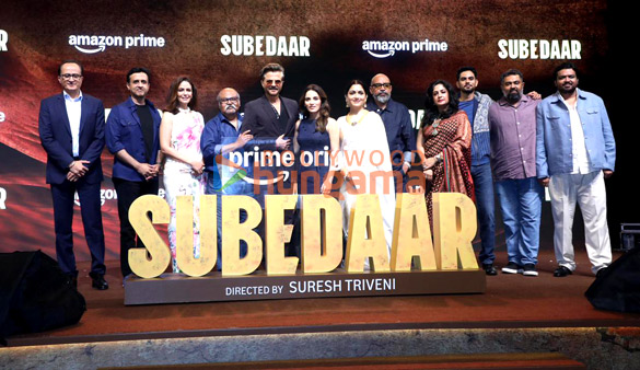 photos anil kapoor radhikka madan mona singh and others grace the trailer launch of subedaar 10