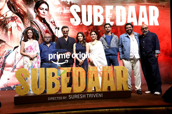 photos anil kapoor radhikka madan mona singh and others grace the trailer launch of subedaar 3