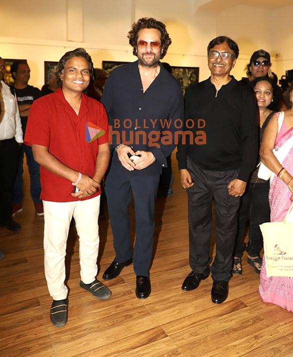 photos fardeen khan nidhi chaudhary and others snapped at the launch of sanjay srivastavs show 3
